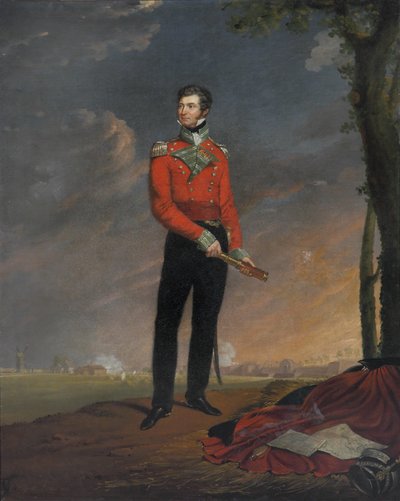 Maggiore Sir Neil Campbell, 1819 da Edouard Pingret